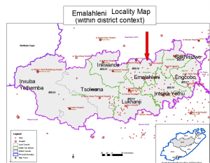 Emalahleni Locality Map